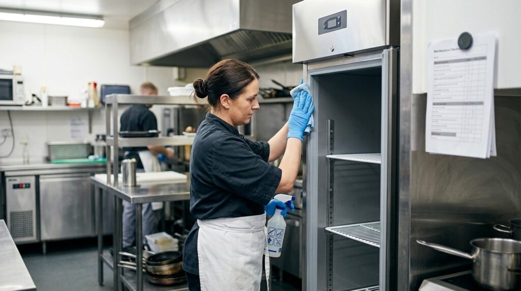 How often should I service or maintain my commercial fridge?