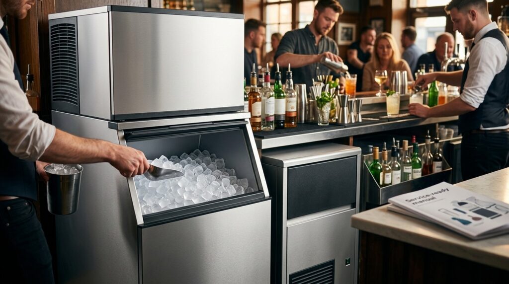 What is the ideal Unifrost ice maker for a bustling bar?