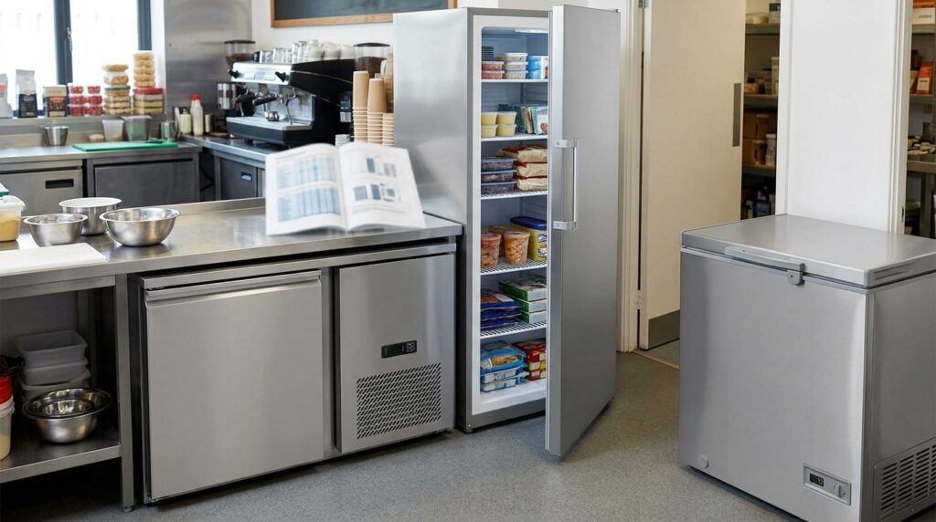 Which Unifrost models work best as ‘mini freezers’ for Irish cafés, pubs, and food trucks?
