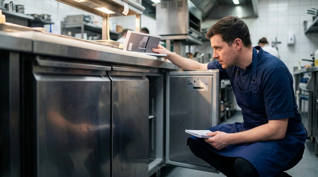 Where can I download Unifrost counter fridge manuals?