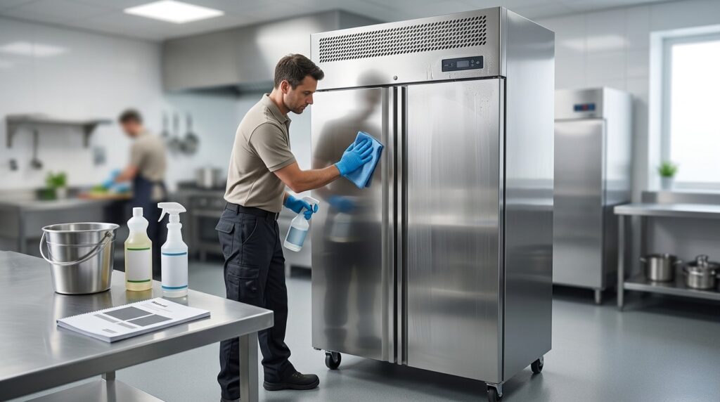 What cleaning agents are safe for use with Unifrost equipment?