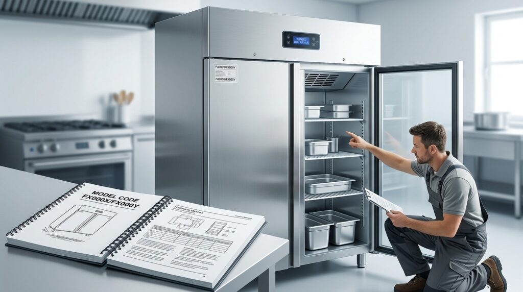 Where can I download Unifrost upright freezer manuals?