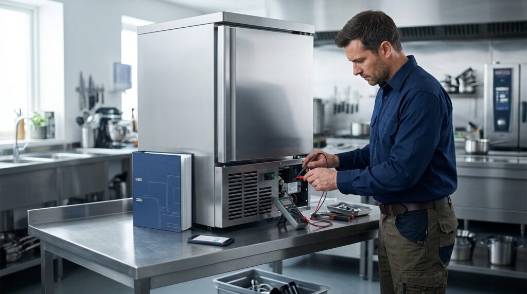 When should I call support for my fridge?