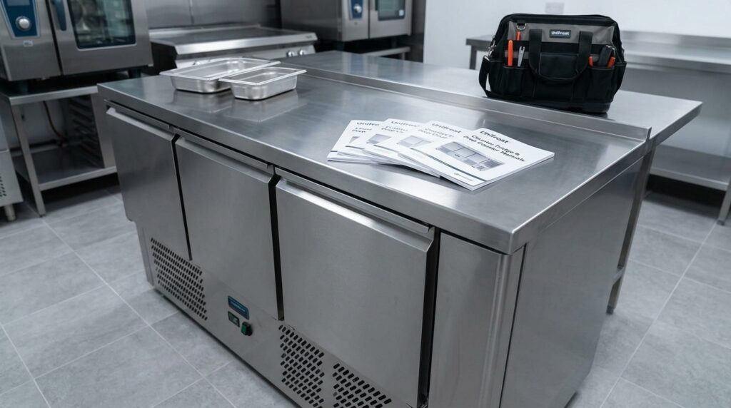 Unifrost Counter Fridge Prep Counter Saladette Manuals and Installation Support