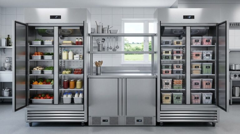 Unifrost Commercial Fridge vs Freezer: Planning the Right Mix for Irish Kitchens