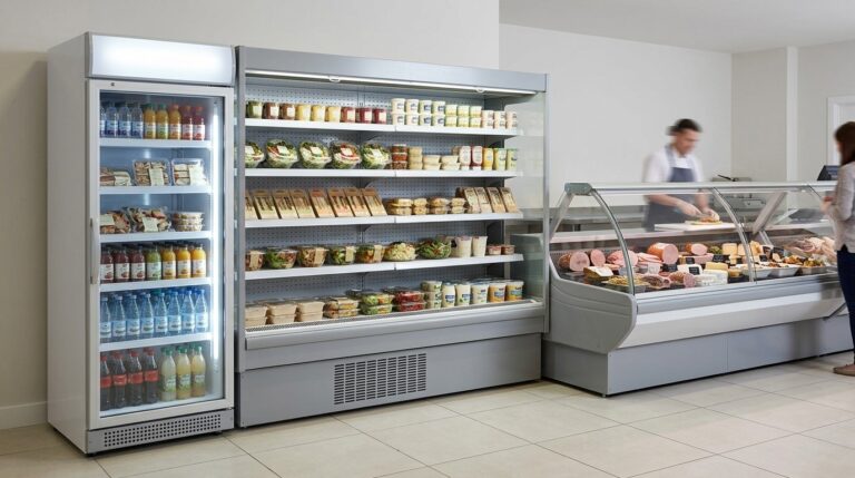 Comparing Unifrost FDR3 & GDR1000 Display Fridges with DCF Deli Counters for Irish Cafés