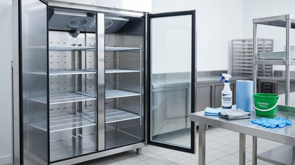 Unifrost Upright Display Freezer Cleaning and Hygiene Best Practices