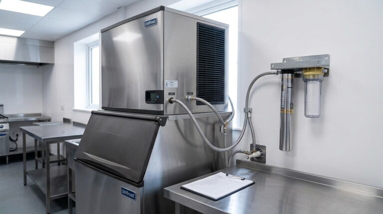 Unifrost Ice Machine, Bin, and Water Filter Setup: A Checklist for New Irish Installations