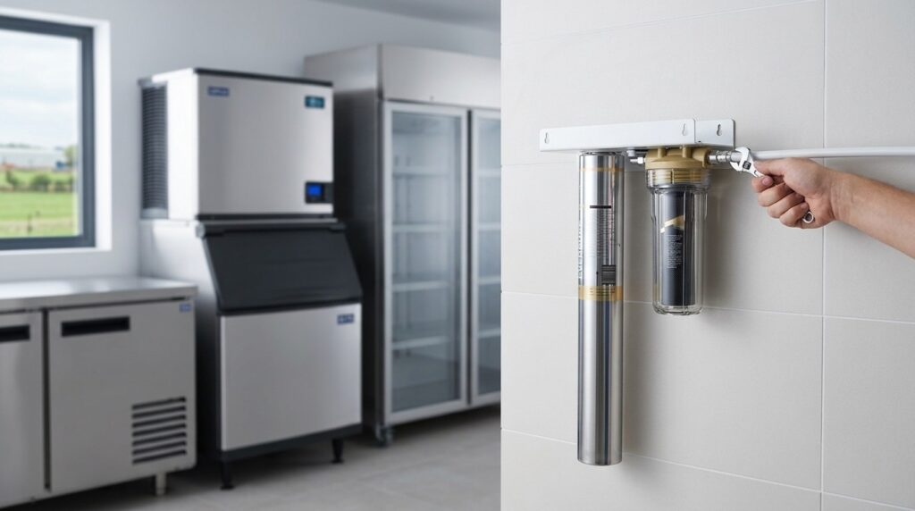 Unifrost Ice Machine Water Filter Scale Prevention Guide