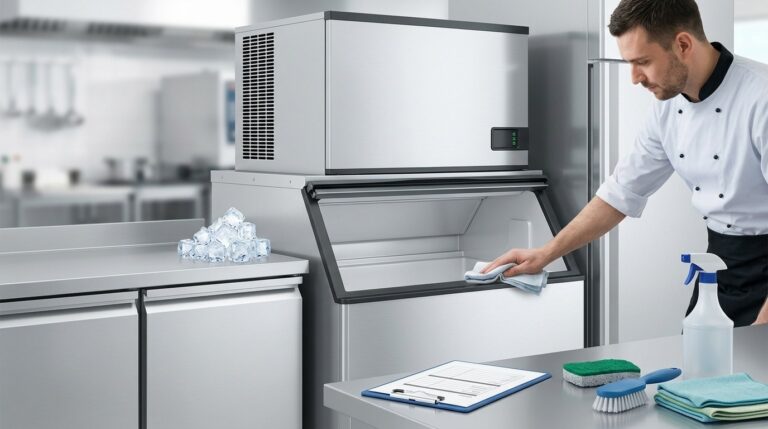 Unifrost Ice Storage Bin Cleaning Schedule & Maintenance Checklist for Irish Hospitality