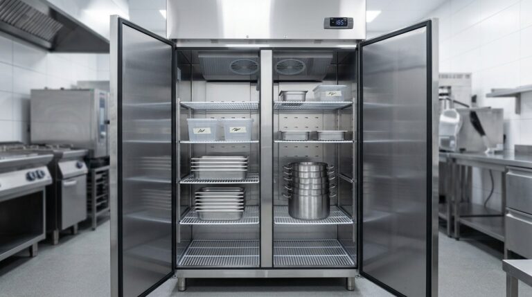 Unifrost Upright Fridge Freezer Shelving and Racking Setup Guide for Irish Kitchens