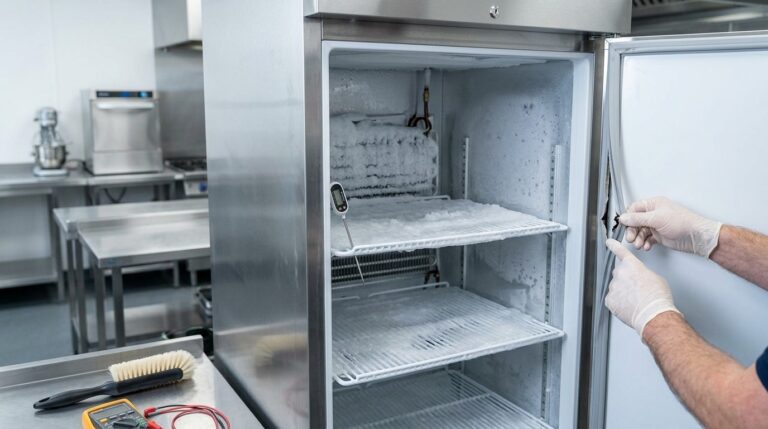 Troubleshooting Ice Build-up in Unifrost Upright Fridges: A Guide for Irish Kitchens
