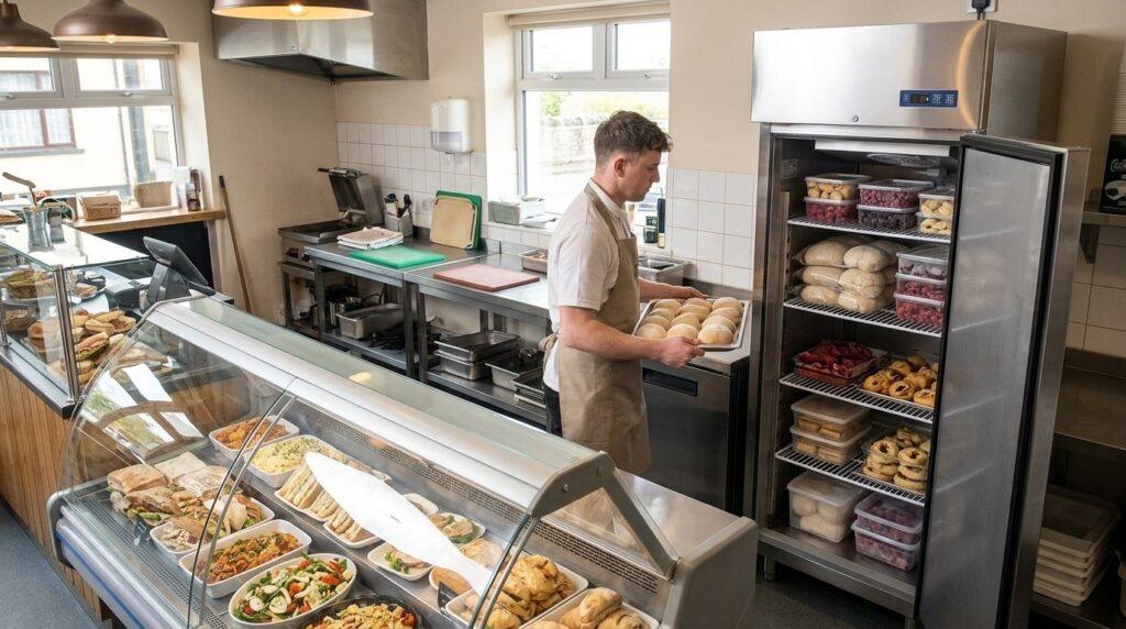 Optimizing Irish Café and Deli Setups: Unifrost F410SS Upright Freezer and DCF Deli Counter Workflows