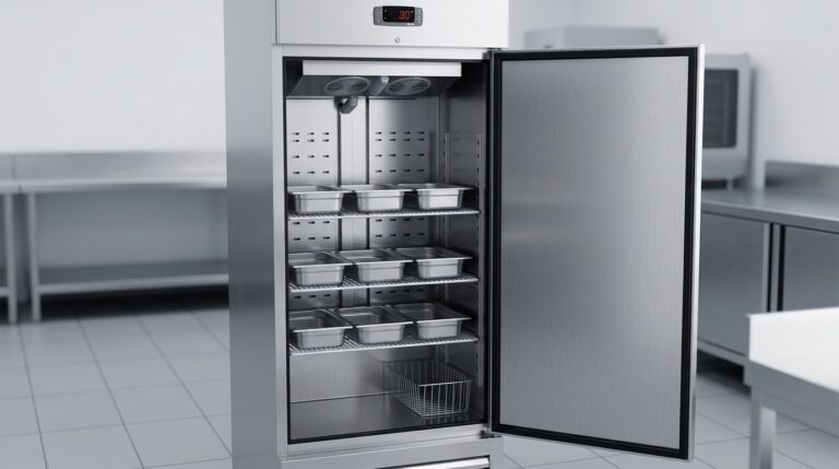 Unifrost F410SS Upright Freezer Shelf and GN Pan Setup Guide for New Owners
