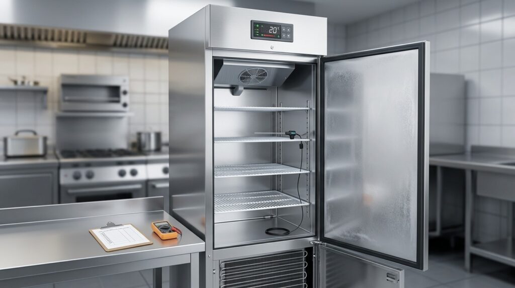Unifrost F410SS Upright Freezer Temperature Troubleshooting Guide