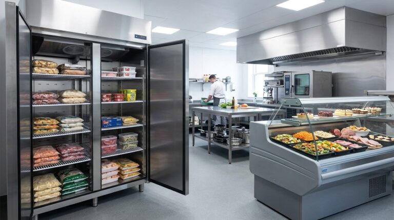 Unifrost Upright Freezer and DCF Deli Counter Workflow Planning for Irish Hotel Kitchens