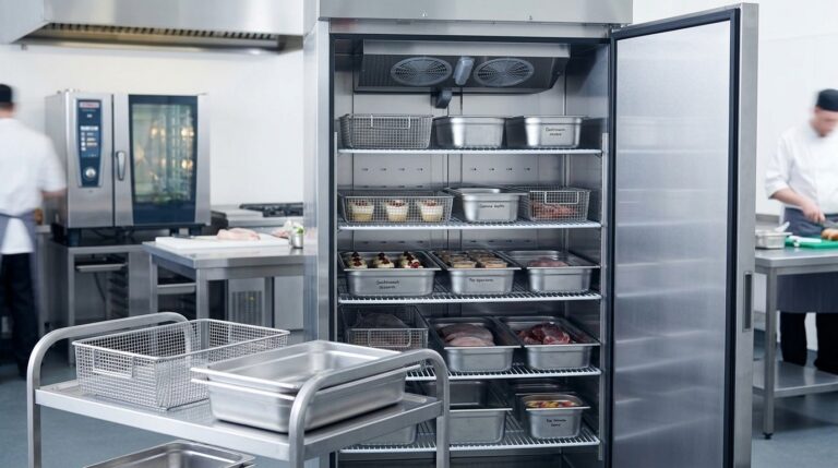 Optimizing GN Basket Plans for Unifrost F410SS Upright Freezer in Hotel Banqueting