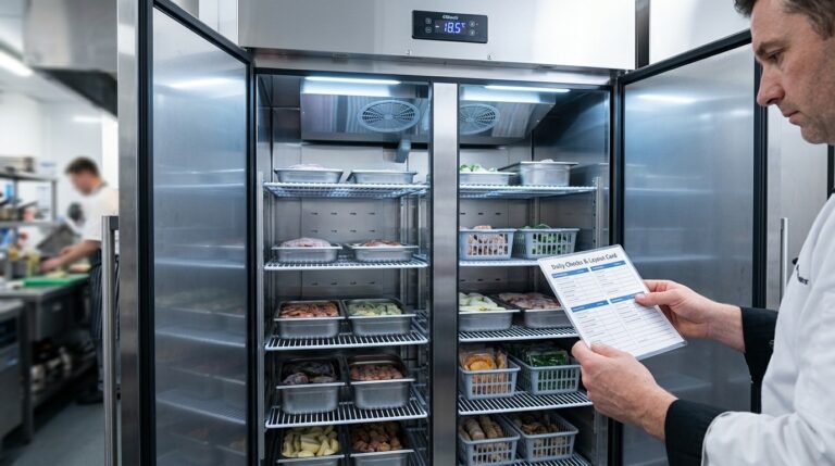 Unifrost F410SS Upright Freezer: Quick Start Guide for Hotels