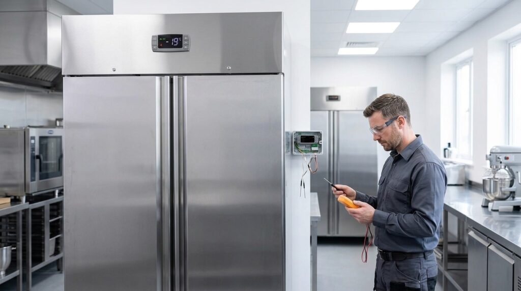 Unifrost Upright Freezer Temperature Controller: Wiring, Probe Replacement – Owner vs Engineer Guide for Irish Kitchens